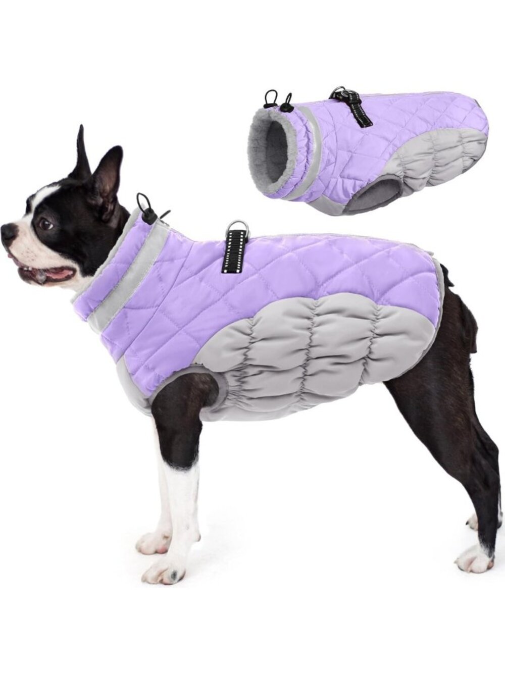 Warm Waterproof Dog Winter Coat with Harness | Cozy Jacket for Dogs
